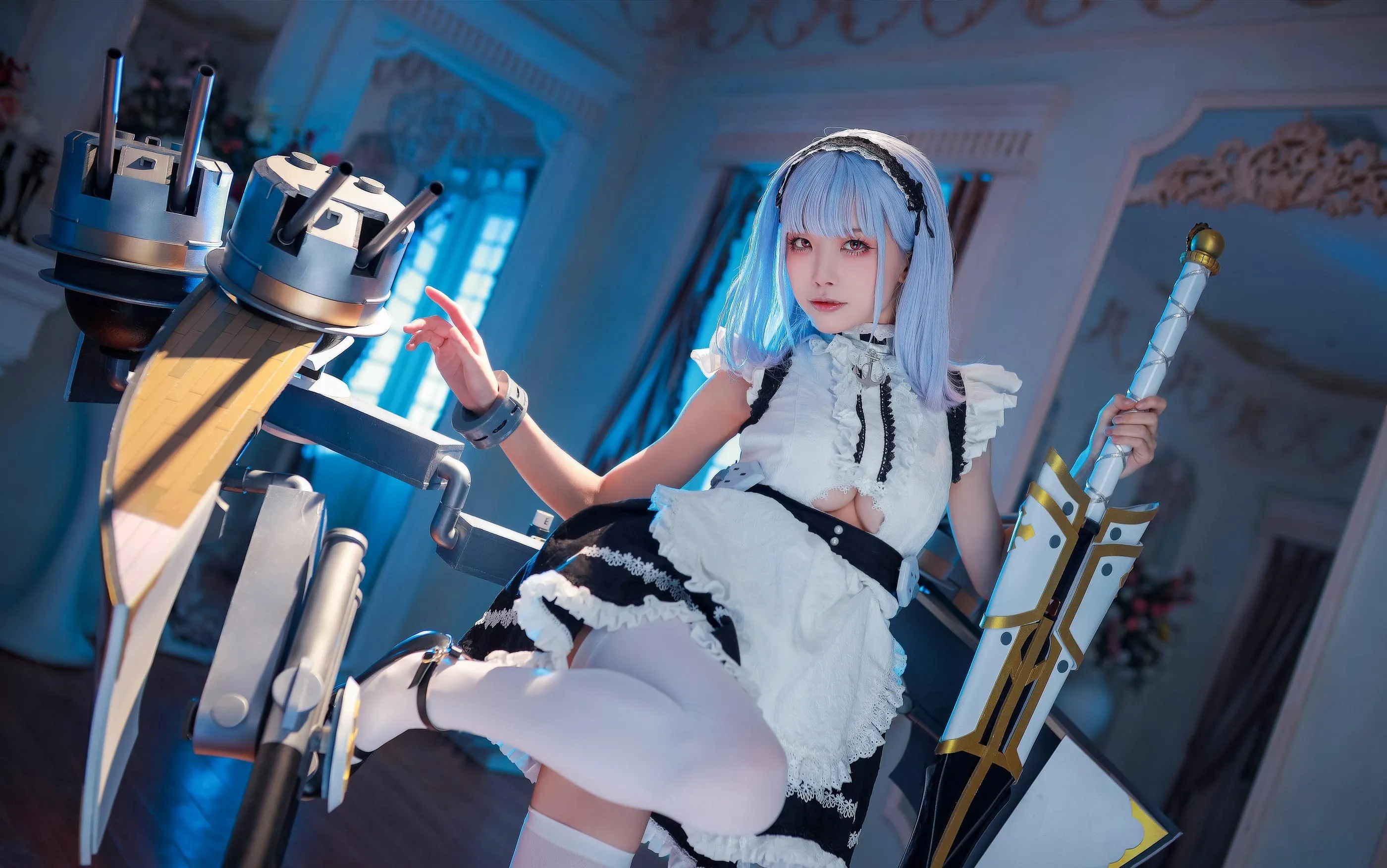 水淼Aqua – NO.93 黛朵 [17P]插图3
